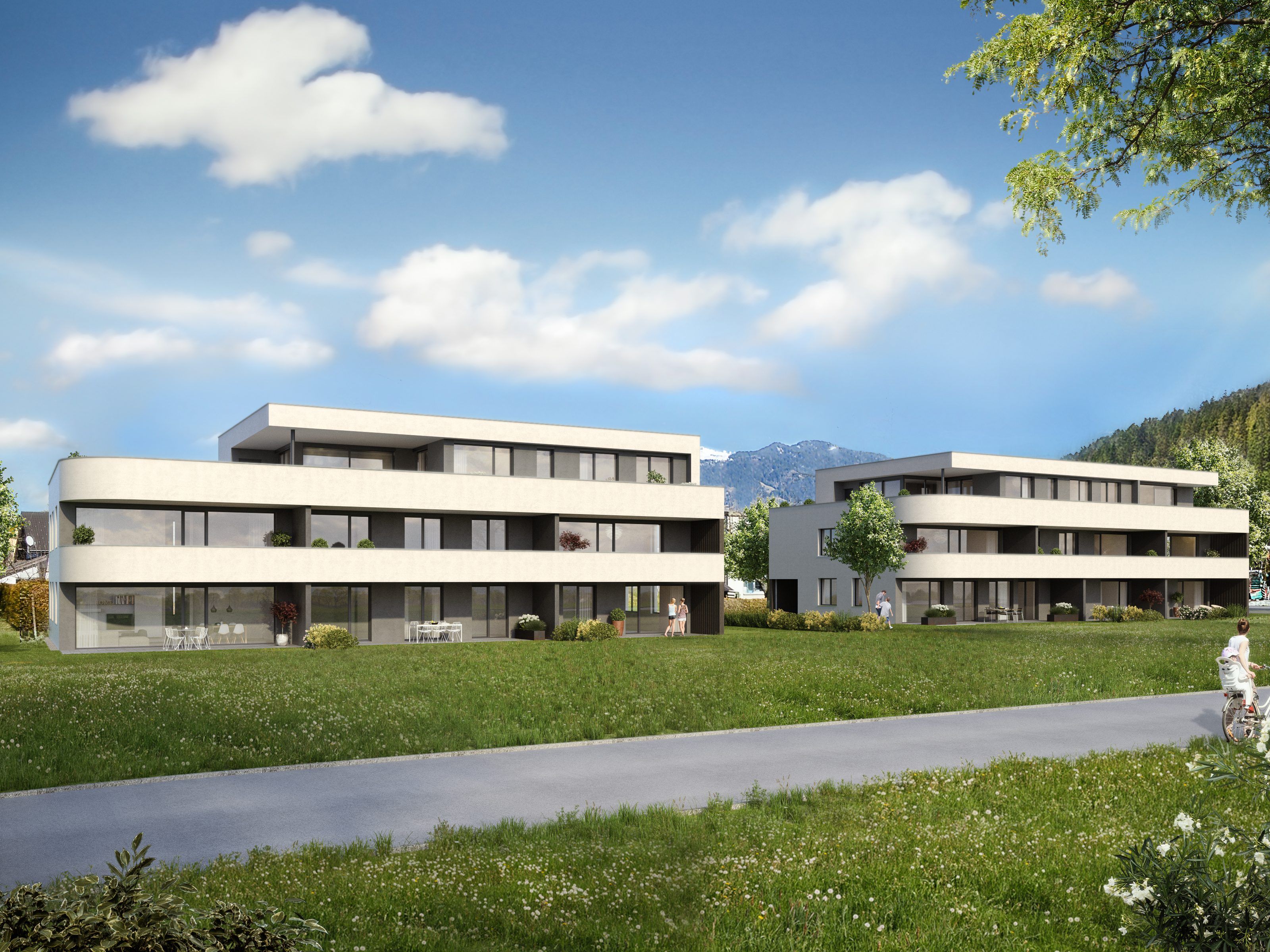 Die beiden Kleinwohnanlagen in der Bifangstraße starten im Frühjahr 2018.