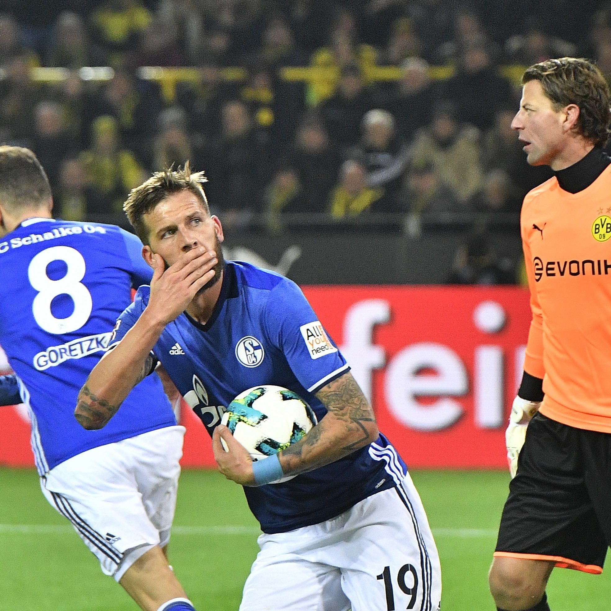 Guido Burgstaller hatte großen Anteil am Remis.