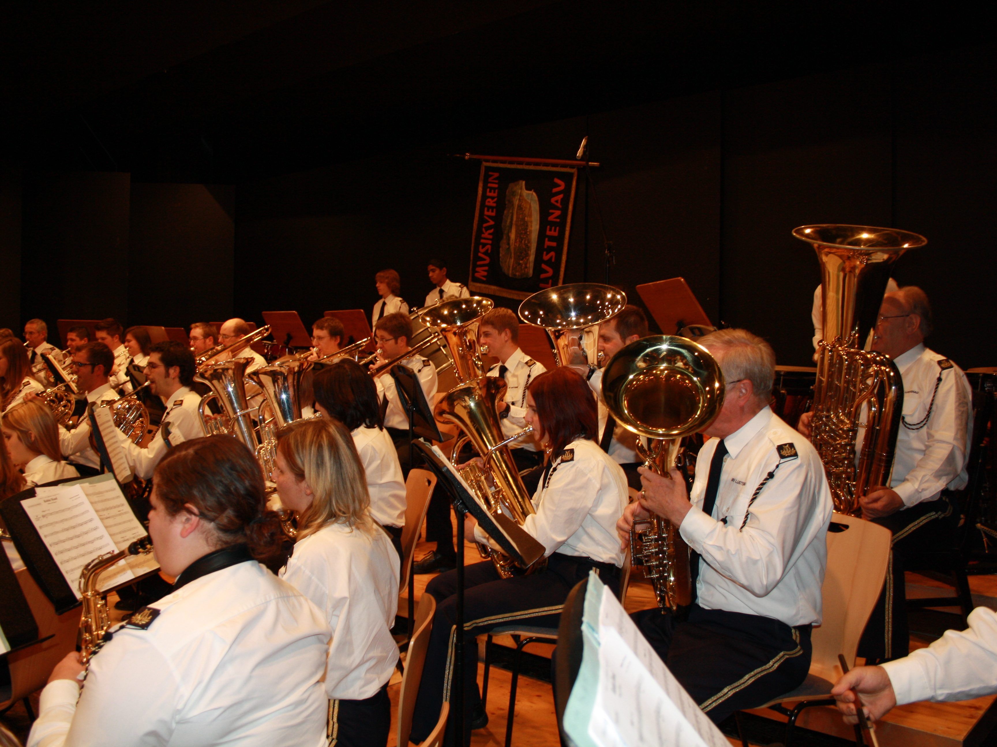 Der MV Lustenau brillierte beim Herbstkonzert im Reichshofsaal Der MV Lustenau brillierte beim Herbstkonzert im Reichshofsaal