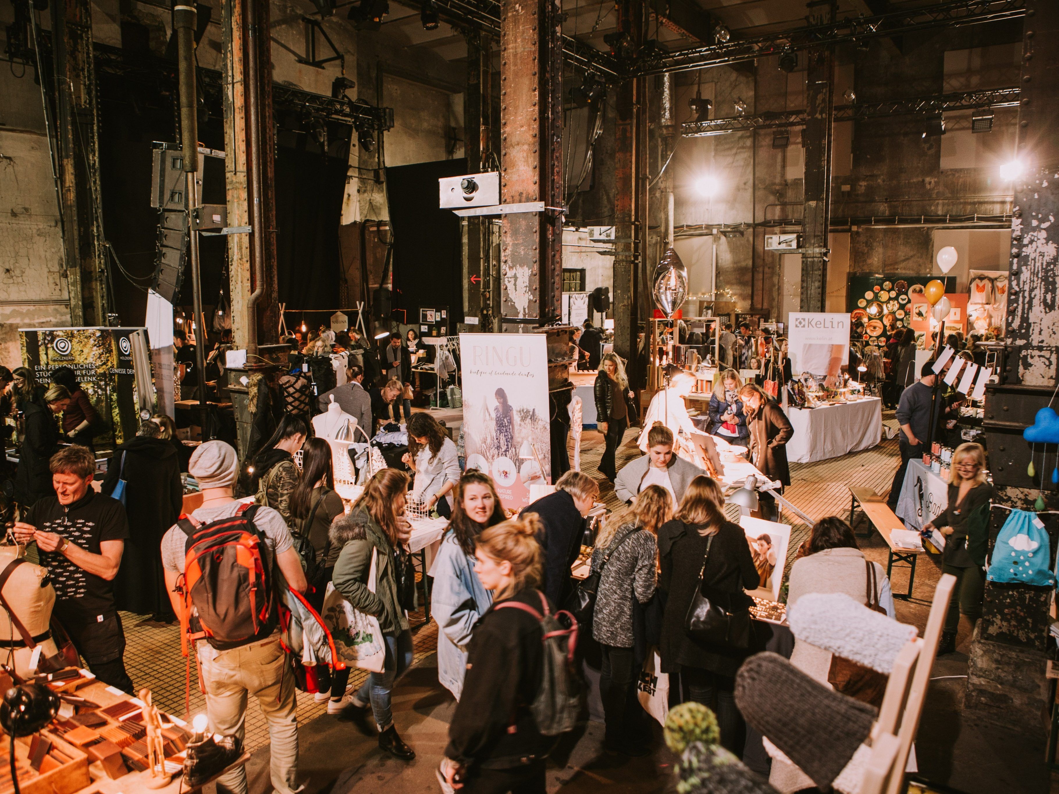 Fesch’markt Wien #15: Die Hallen der Ottakringer Brauerei sind mit feschem Flair gefüllt