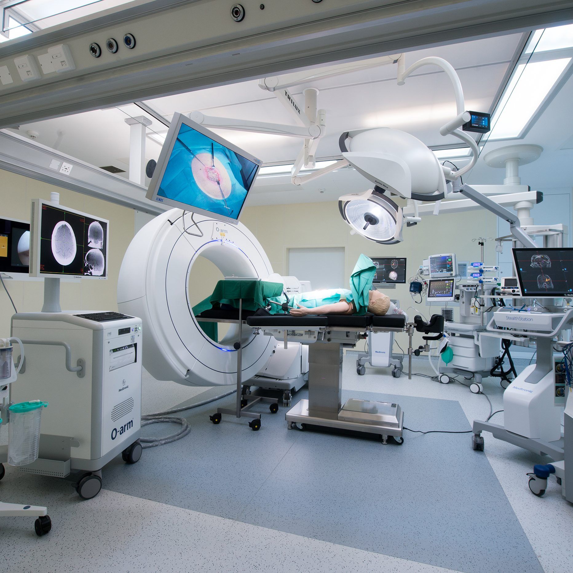 Österreichs erster Forschungs-OP am FH Campus Wien.