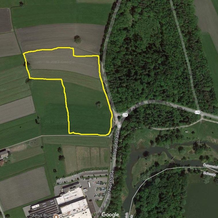 Am Ostrand von Gaißau soll eine neue Sportstätte entstehen