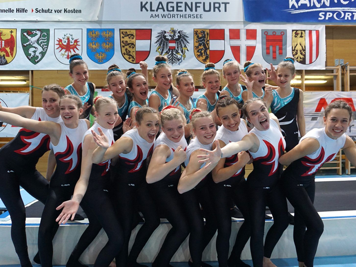 Die beiden erfolgreichen Teams bei den Österreichischen Staatsmeisterschaften.