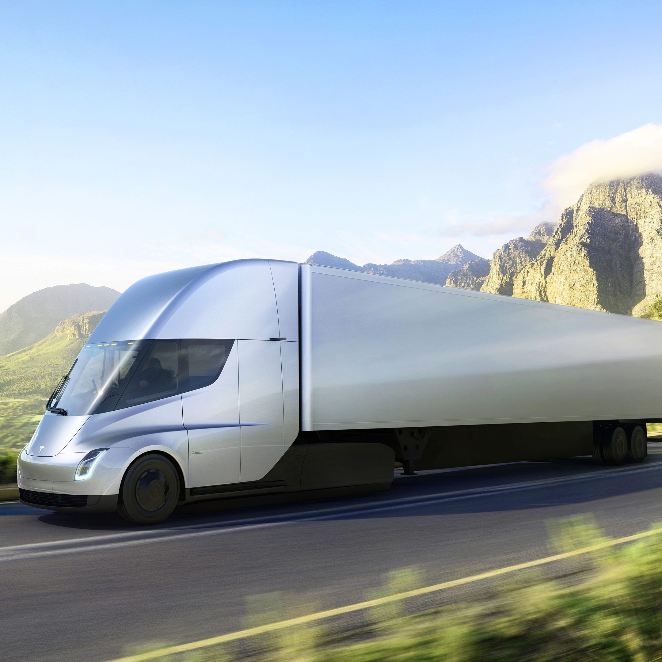 Teslas E-Truck: Produktion soll 2019 beginnen.