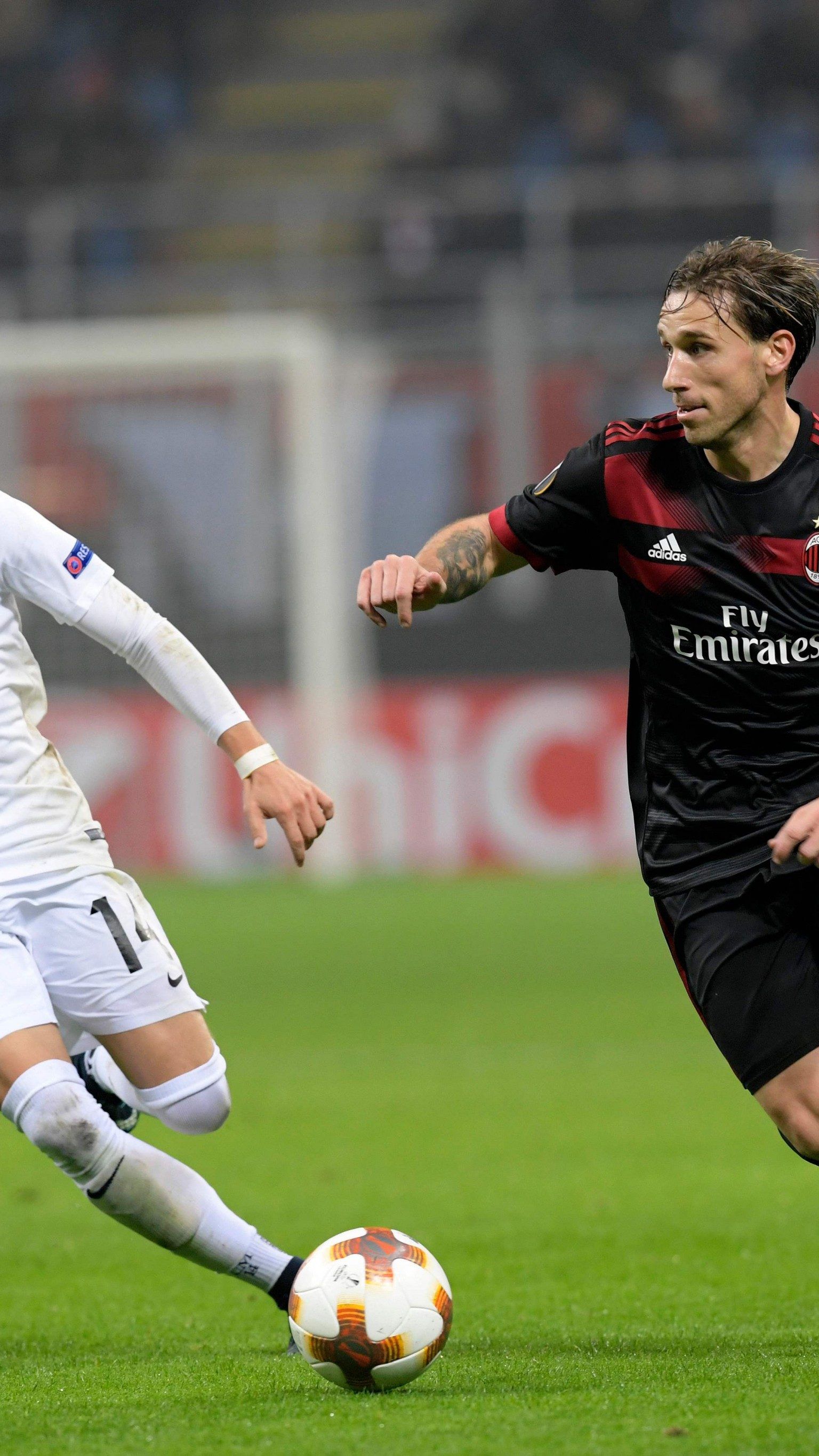 Die Wiener Austria musste sich in der Europa League gegen AC Milan mit 1:5 geschlagen geben.