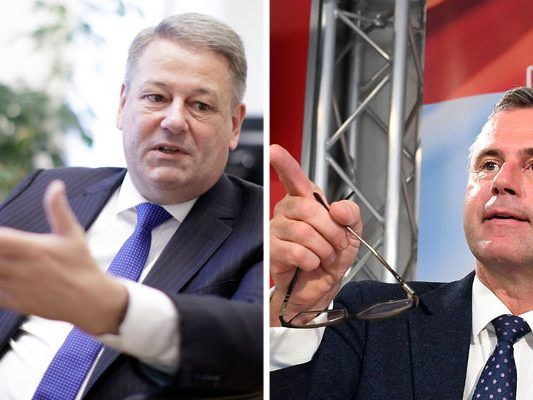 Norbert Hofer und Andrä Rupprechter sind sich uneinig.