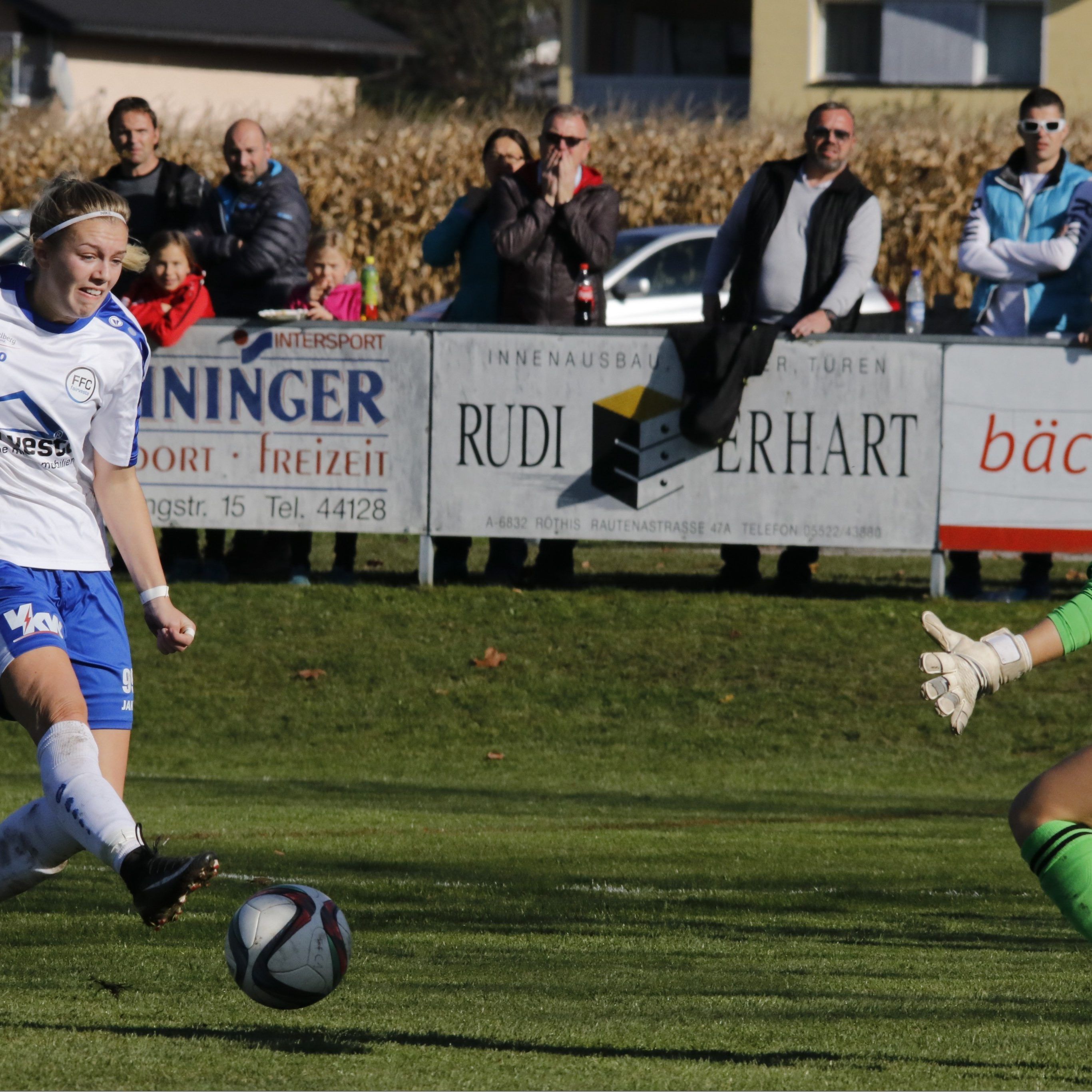 Wucher schoss das Goldtor für Vorderland