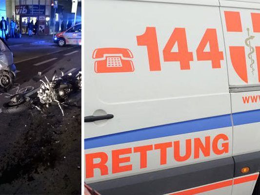 Beim Unfall in Wien-Landstraße
