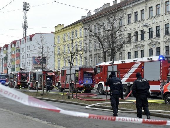 Einsatz bei der Explosion in Hernals Einsatz bei der Explosion in Hernals