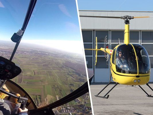 In Bad Vöslau darf man Helikopter selbst steuern. In Bad Vöslau darf man Helikopter selbst steuern.