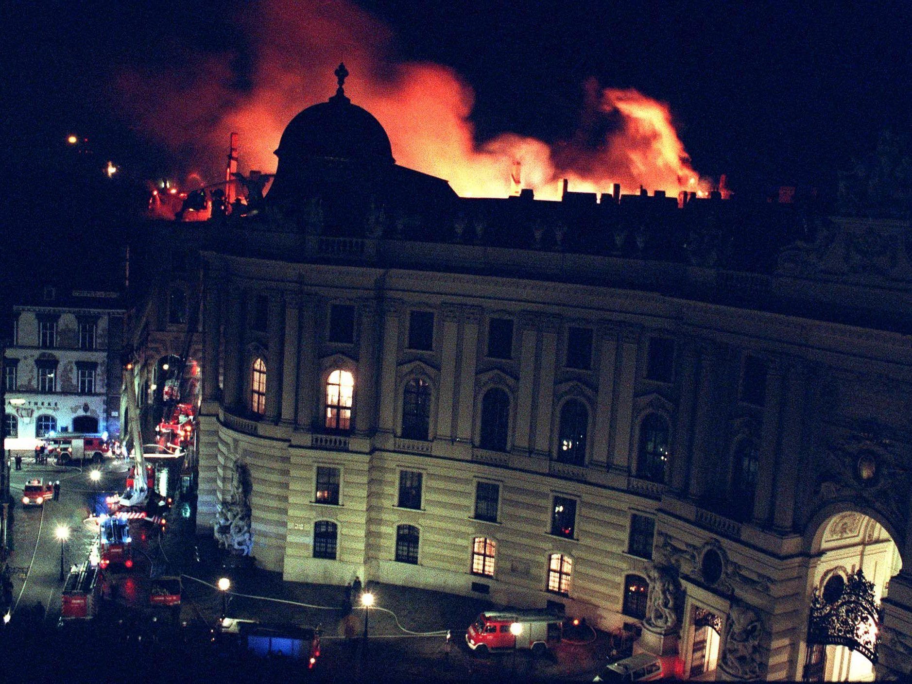 Am 27. November jährt sich der Wiener Hofburgbrand zum 25. Mal.