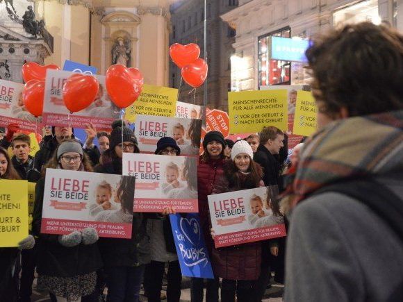 Die Abtreibungsgegner demonstrieren wieder in Wien Die Abtreibungsgegner demonstrieren wieder in Wien