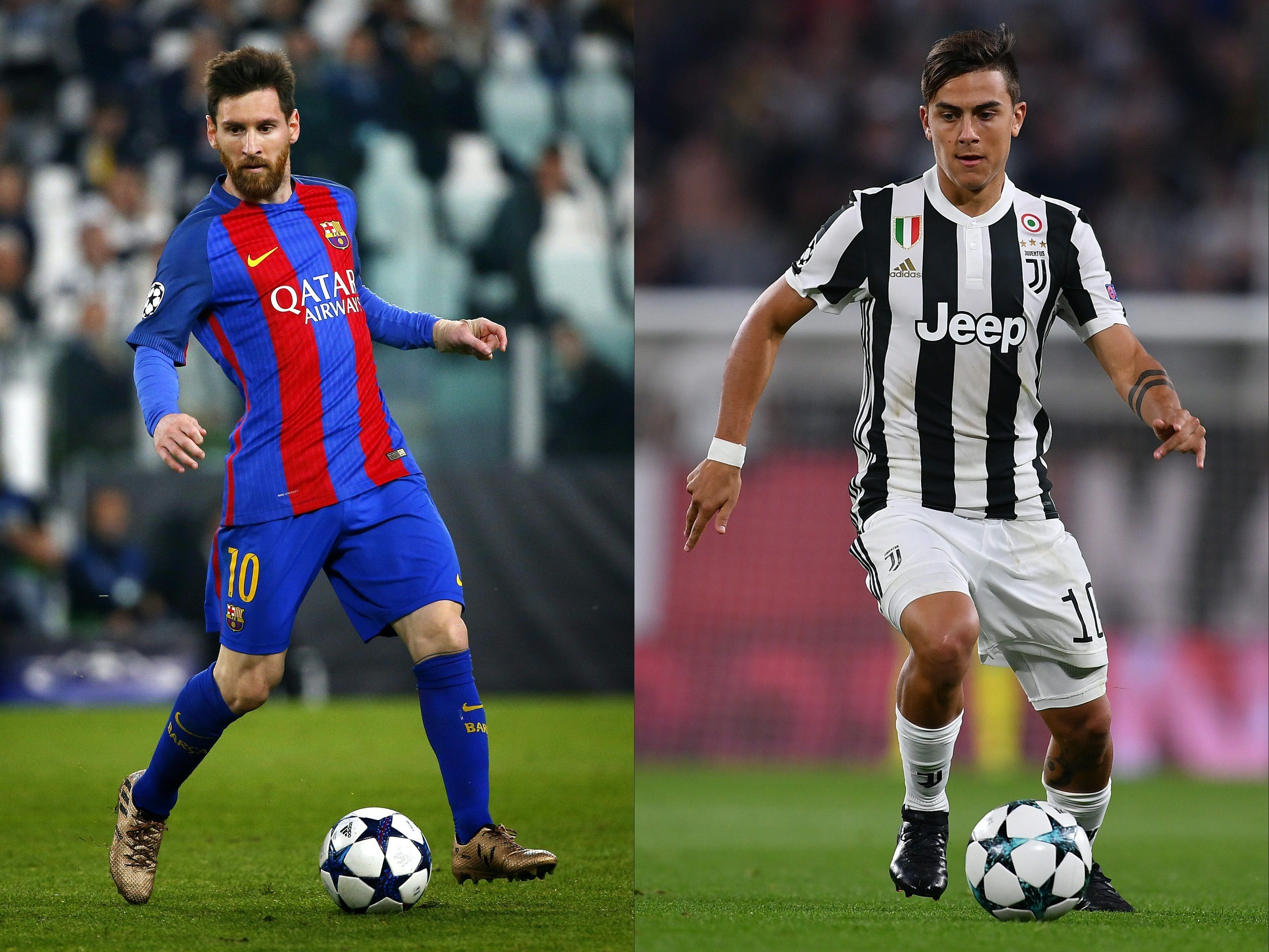 Hier können Sie das Champions League-Spiel zwischen Juventus Turin und FC Barcelona sehen. Hier können Sie das Champions League-Spiel zwischen Juventus Turin und FC Barcelona sehen.