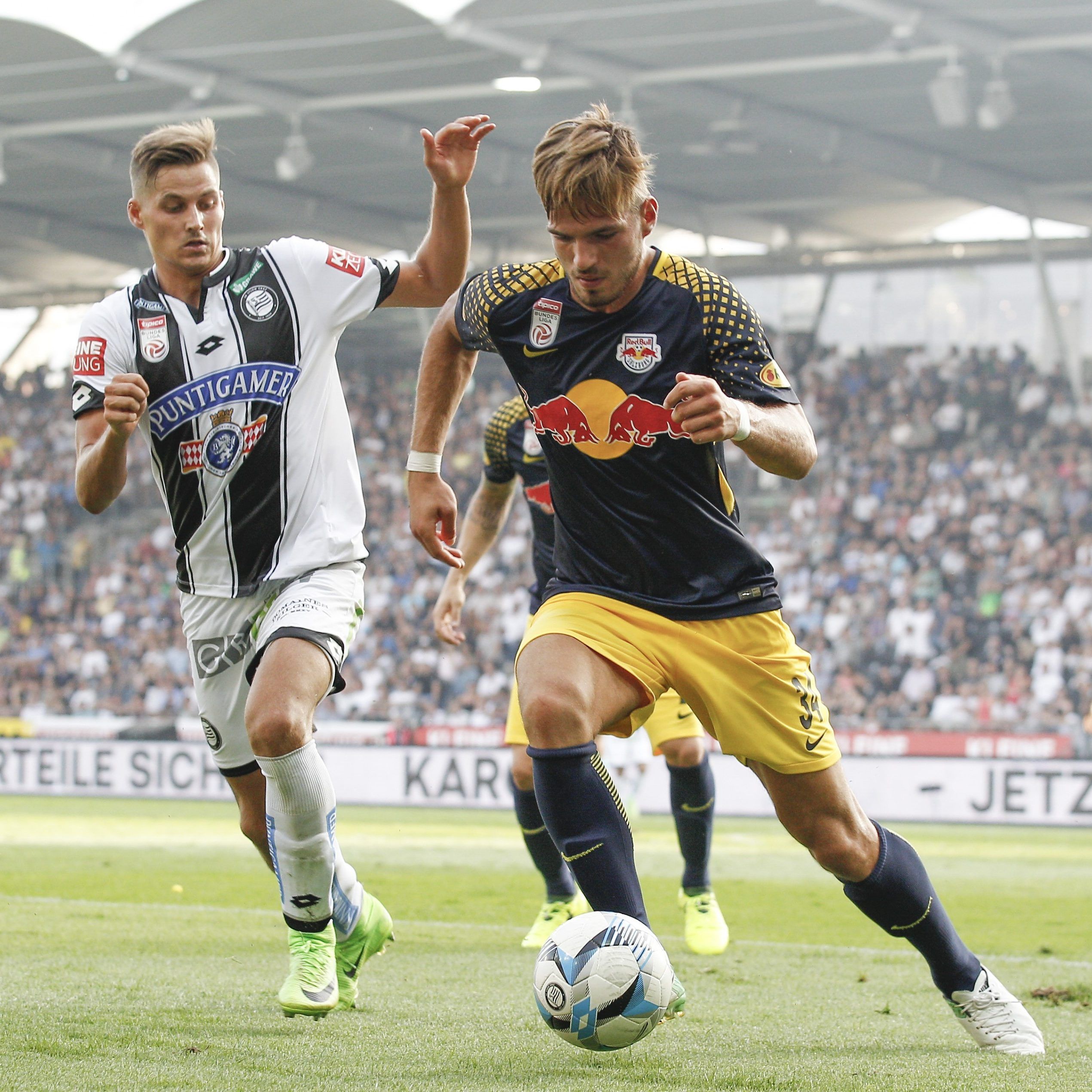 LIVE-Ticker zum Spiel Red Bull Salzburg gegen Sturm Graz ab 16.30 Uhr.
