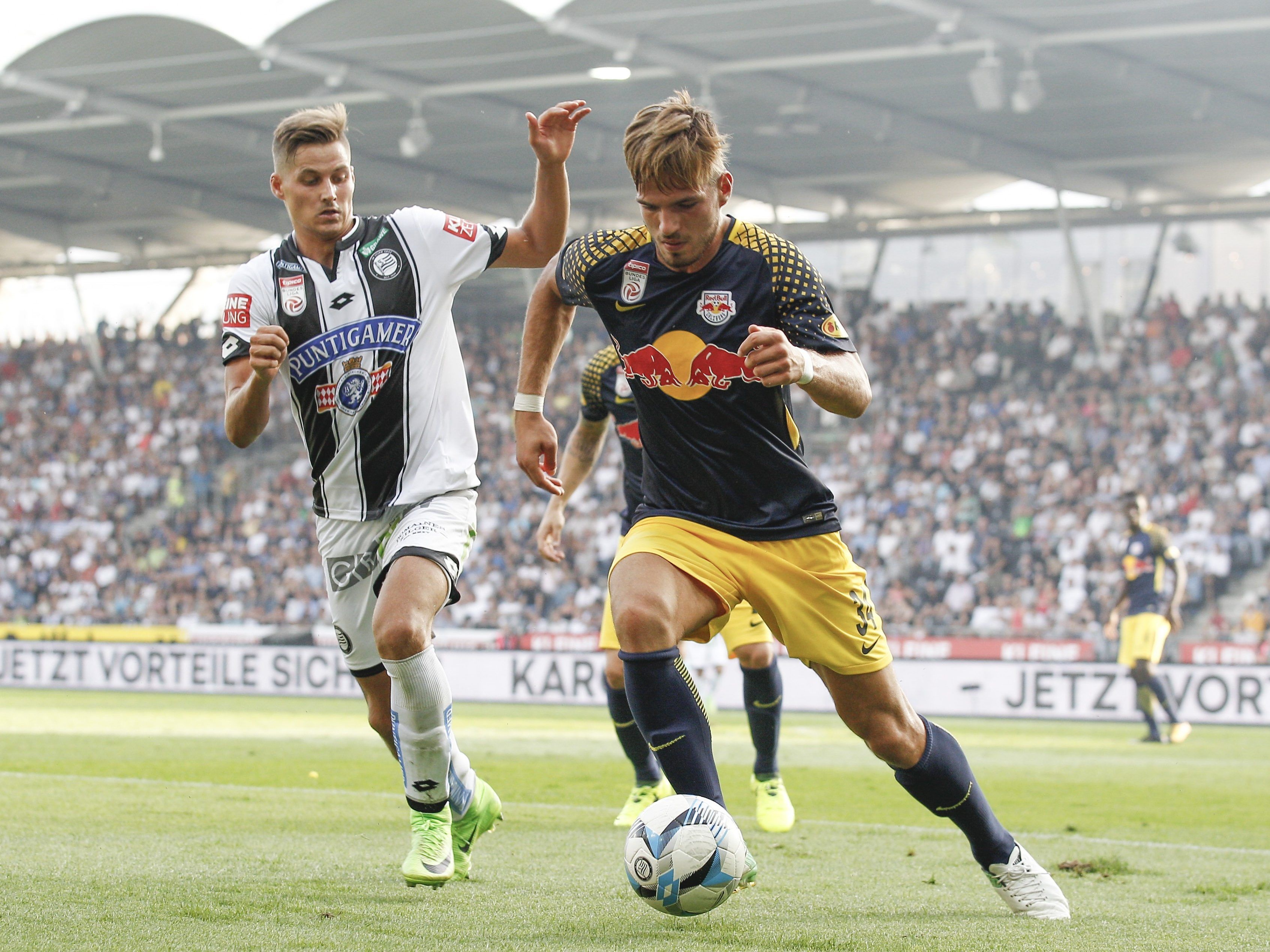 LIVE-Ticker zum Spiel Red Bull Salzburg gegen Sturm Graz ab 16.30 Uhr. LIVE-Ticker zum Spiel Red Bull Salzburg gegen Sturm Graz ab 16.30 Uhr.