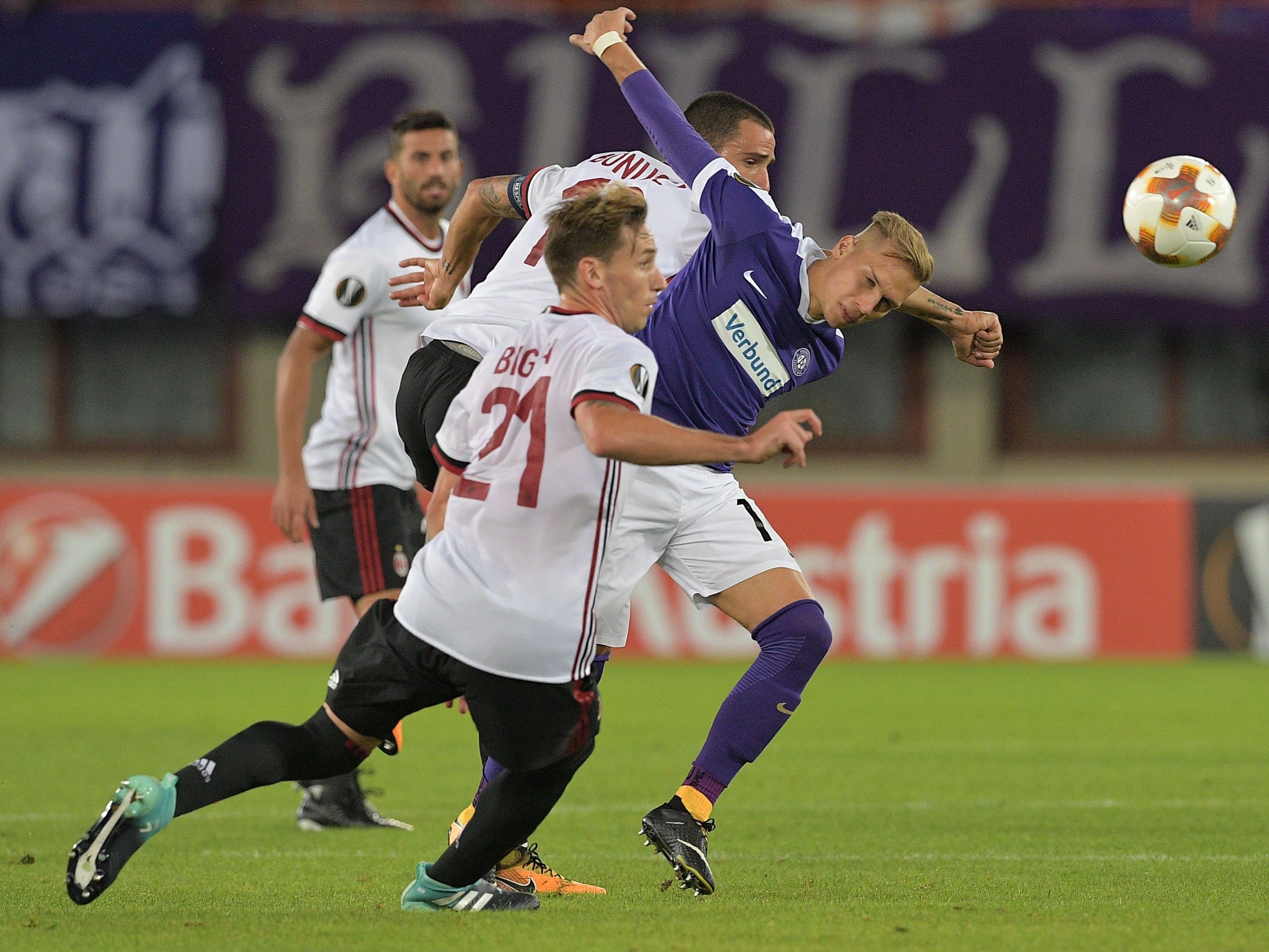 LIVE-Ticker zum Europa League-Spiel AC Milan gegen Austria Wien ab 21.05 Uhr. LIVE-Ticker zum Europa League-Spiel AC Milan gegen Austria Wien ab 21.05 Uhr.