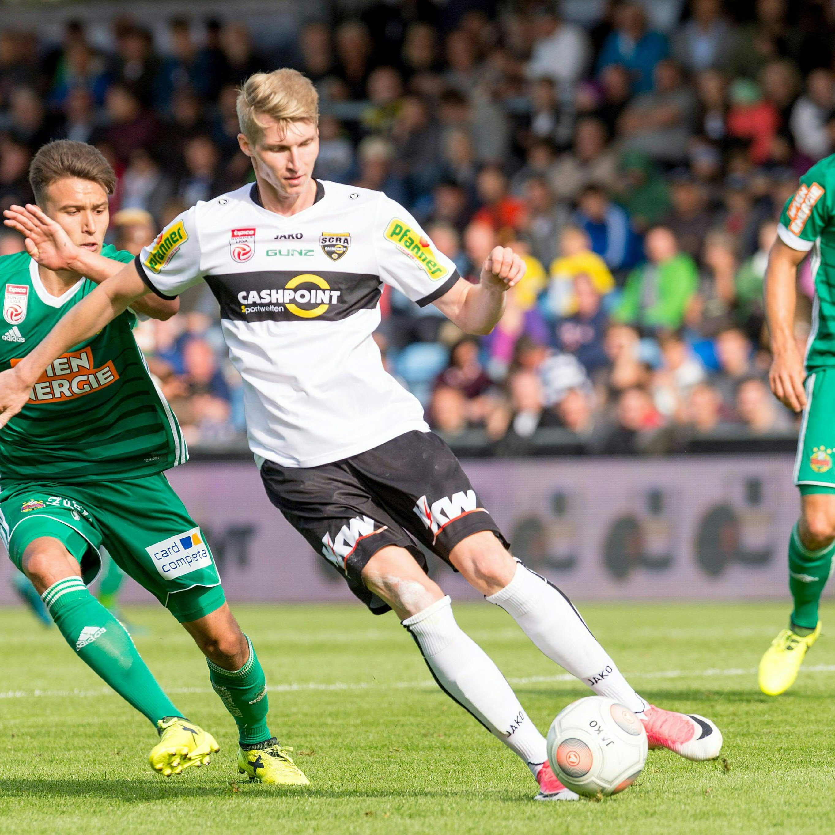 Hier können Sie das Spiel zwischen Rapid Wien und SCR Altach live sehen.