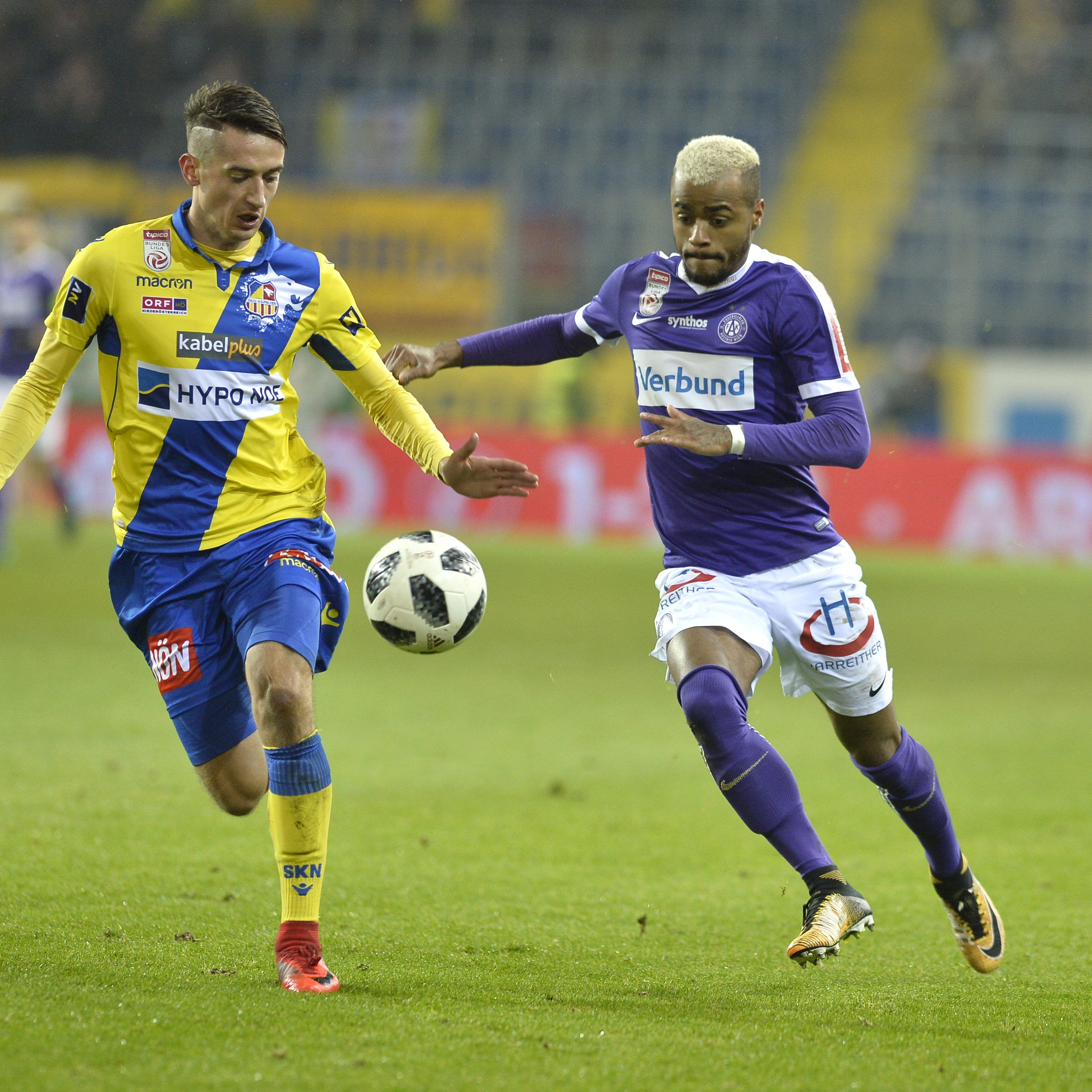 Das sind die Stimmen zum Spiel SKN St. Pölten gegen Austria Wien.