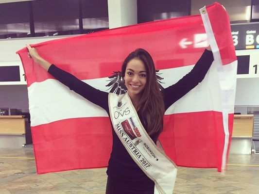 Celine Schrenk vertritt Österreich bei der Miss Universe-Wahl in Amerika. Celine Schrenk vertritt Österreich bei der Miss Universe-Wahl in Amerika.