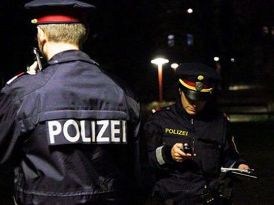 Die Wiener Polizei musste eine Massenrauferei schlichten