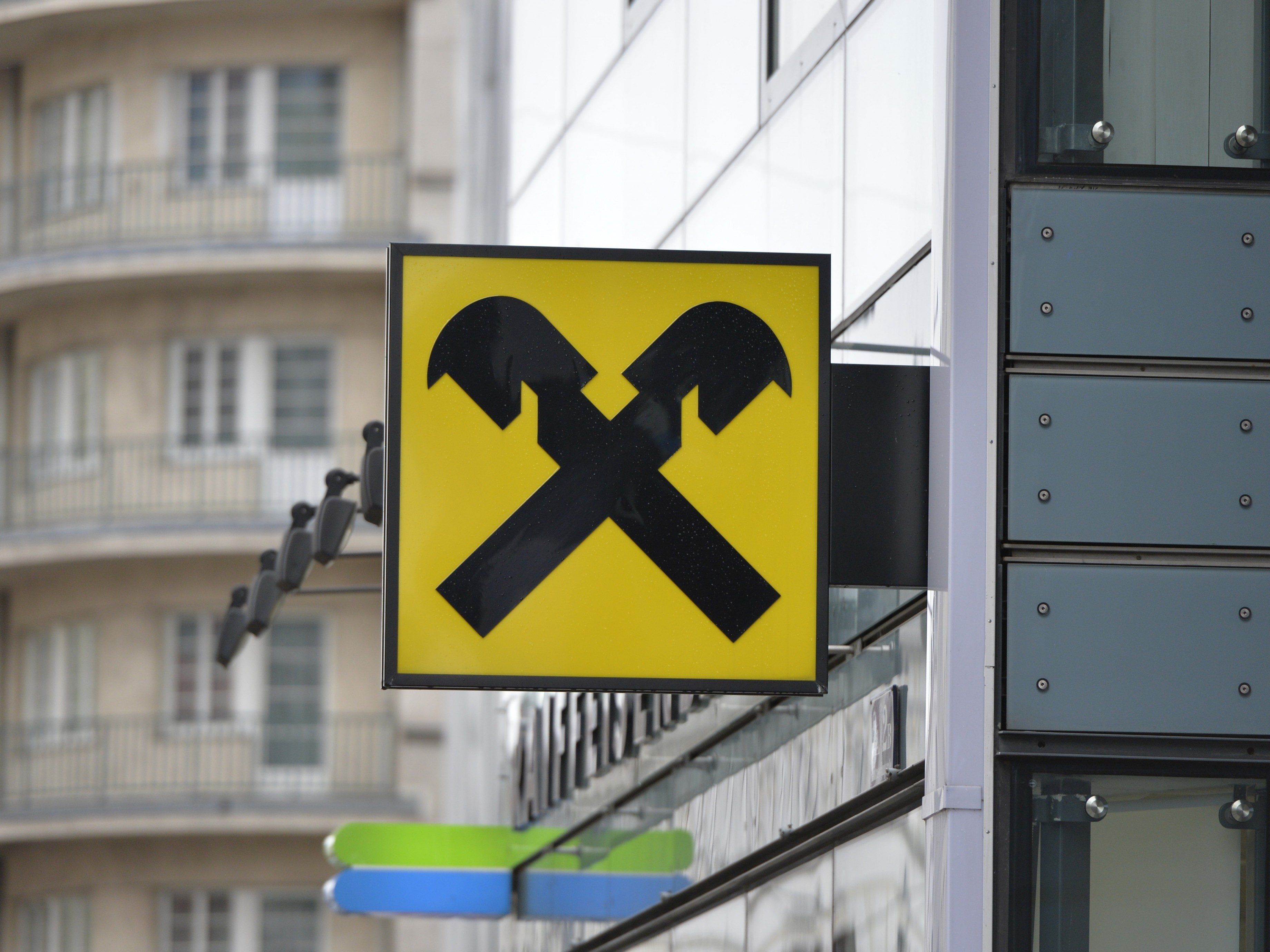 In den Tresorbereich der Raiffeisenbank im Looshaus in der Wiener City ist eingebrochen worden