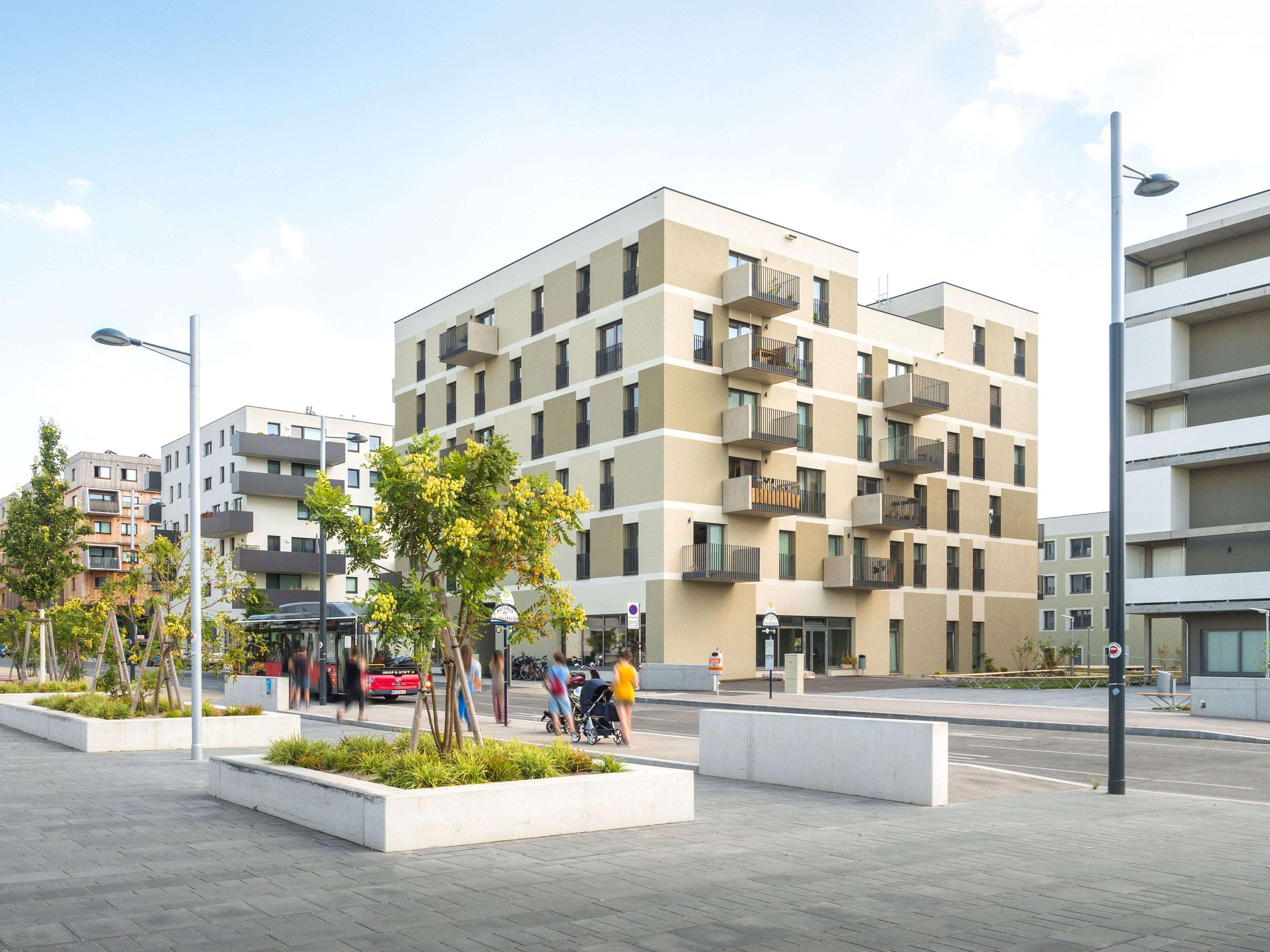 In der Seestadt Aspern spielt eine aktuelle Serie In der Seestadt Aspern spielt eine aktuelle Serie
