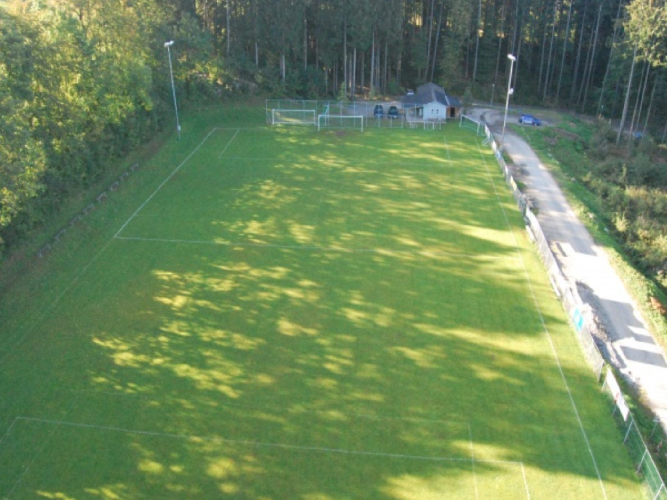 Un Übersaxen entsteht ein neuer Sportplatz