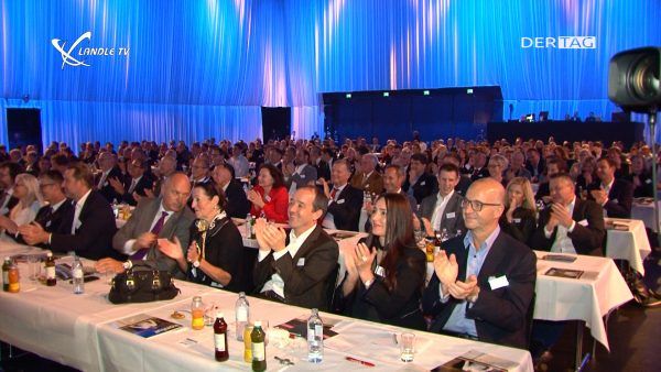 Volles Haus im Festspielhaus Bregenz beim 34. Vorarlberger Wirtschaftsforum. Volles Haus im Festspielhaus Bregenz beim 34. Vorarlberger Wirtschaftsforum.