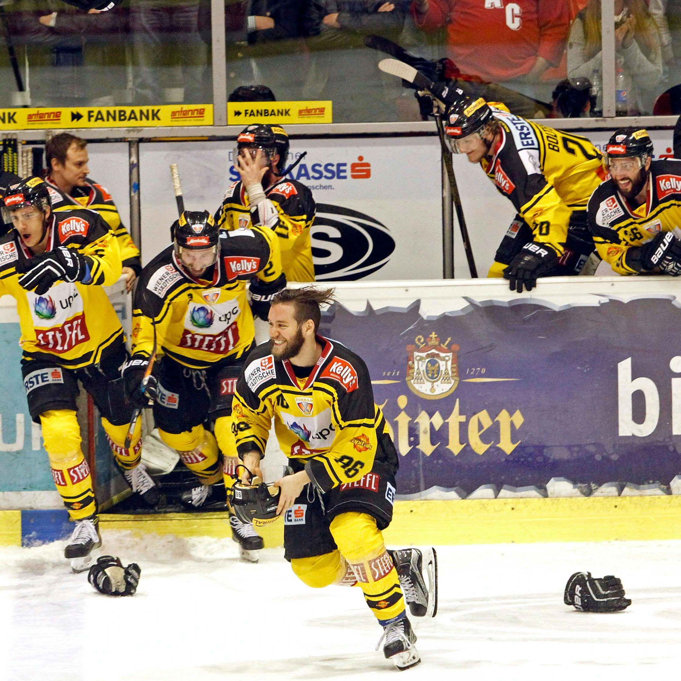 Die Vienna Caps gehen mit einem Zehn-Punkte-Vorsprung in Pause.