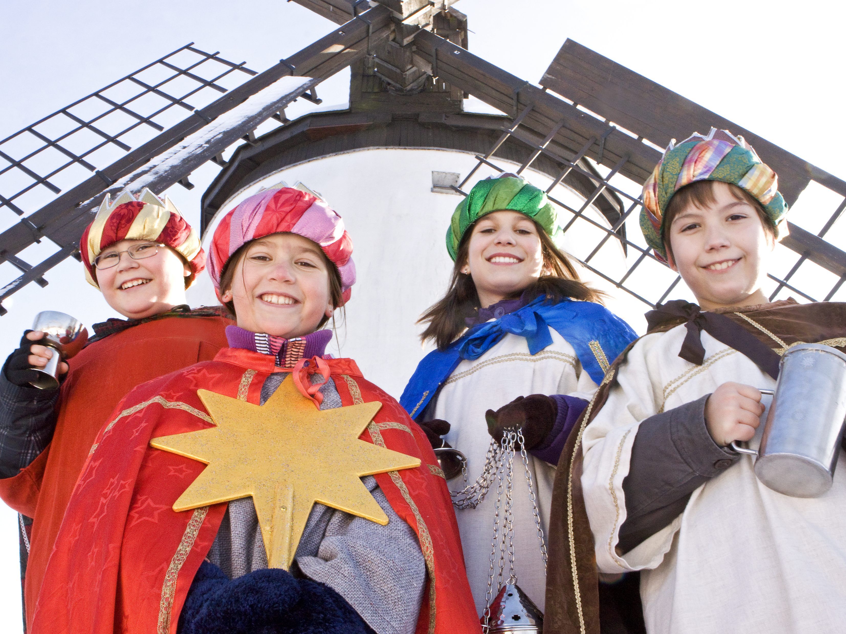 Die Sternsinger besuchen die Hohen Häuser Wiens.