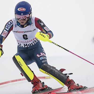 Mikaela Shiffrin neuerdings nicht nur im Slalom eine Macht