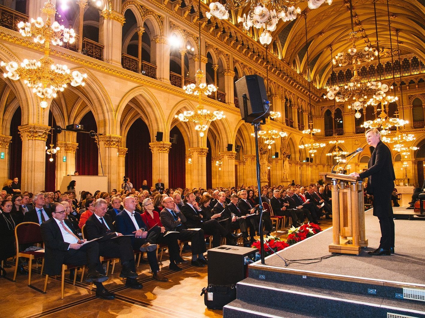 Das Jubiläum des St. Anna Kinderspitals wurde im Wiener Rathaus gefeiert.