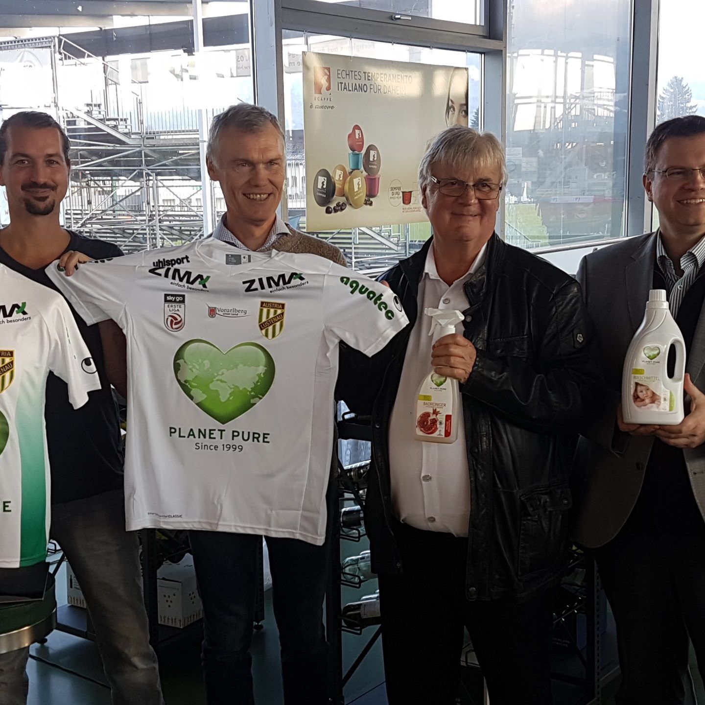 Austria Lustenau hat einen neuen Hauptsponsor.