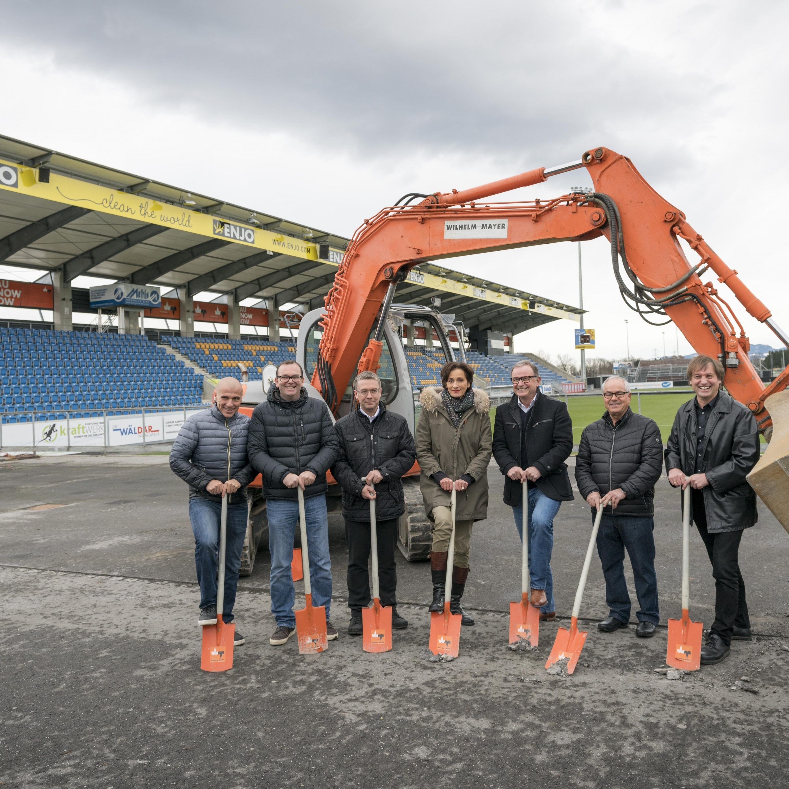 Im April 2018 soll der Neubau fertiggestellt sein.