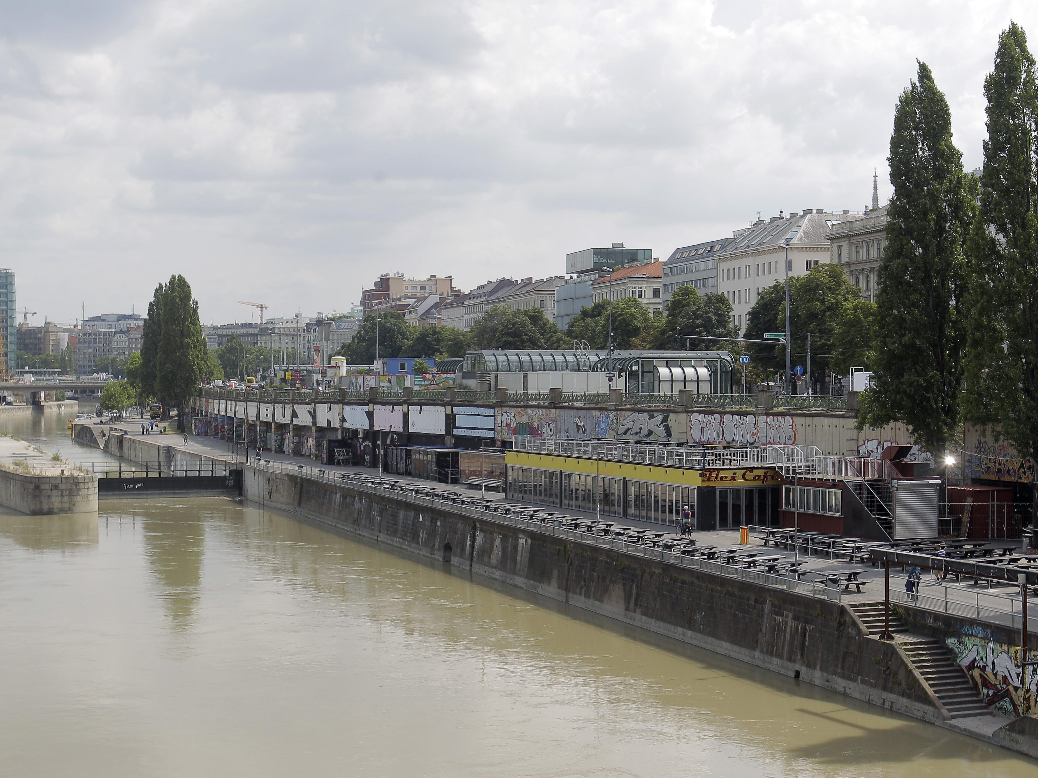Die Lokalszene am Wiener Donaukanal ist dicht - nun soll sich aber einiges ändern Die Lokalszene am Wiener Donaukanal ist dicht - nun soll sich aber einiges ändern