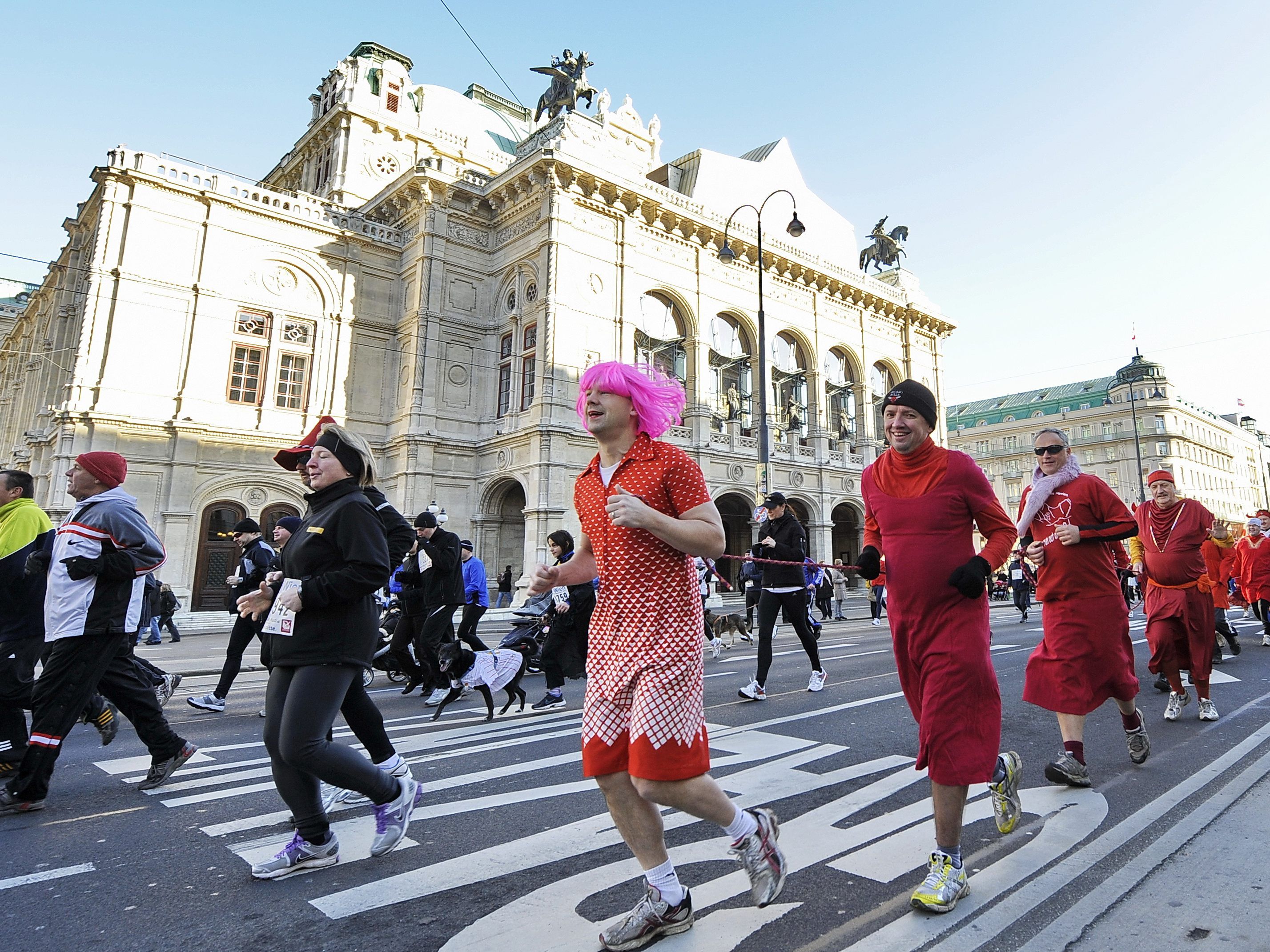 Der Silvesterpfad sorgt wieder für Straßensperren in Wien Der Silvesterpfad sorgt wieder für Straßensperren in Wien