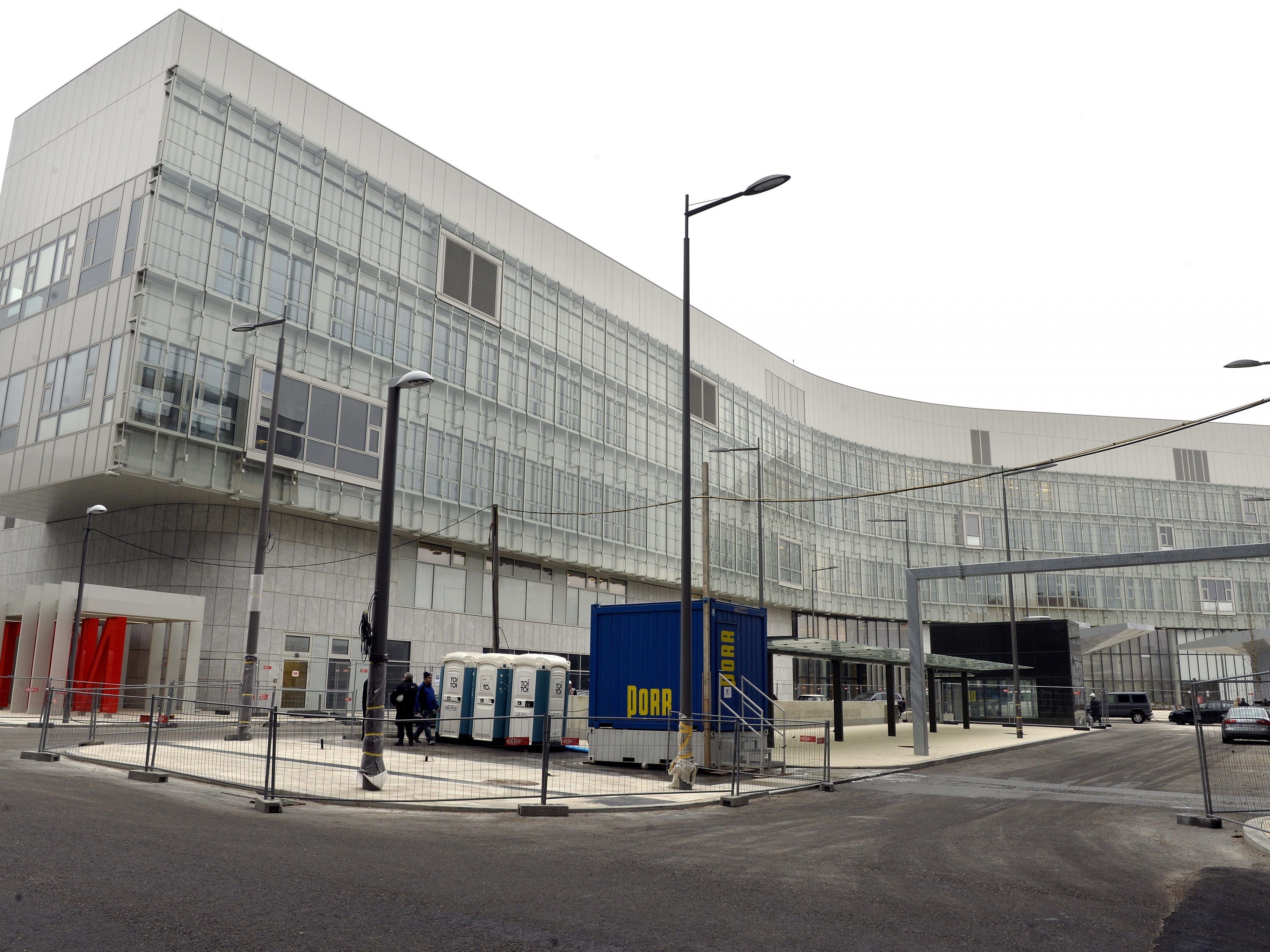 Außenansicht vom Krankenhaus Nord