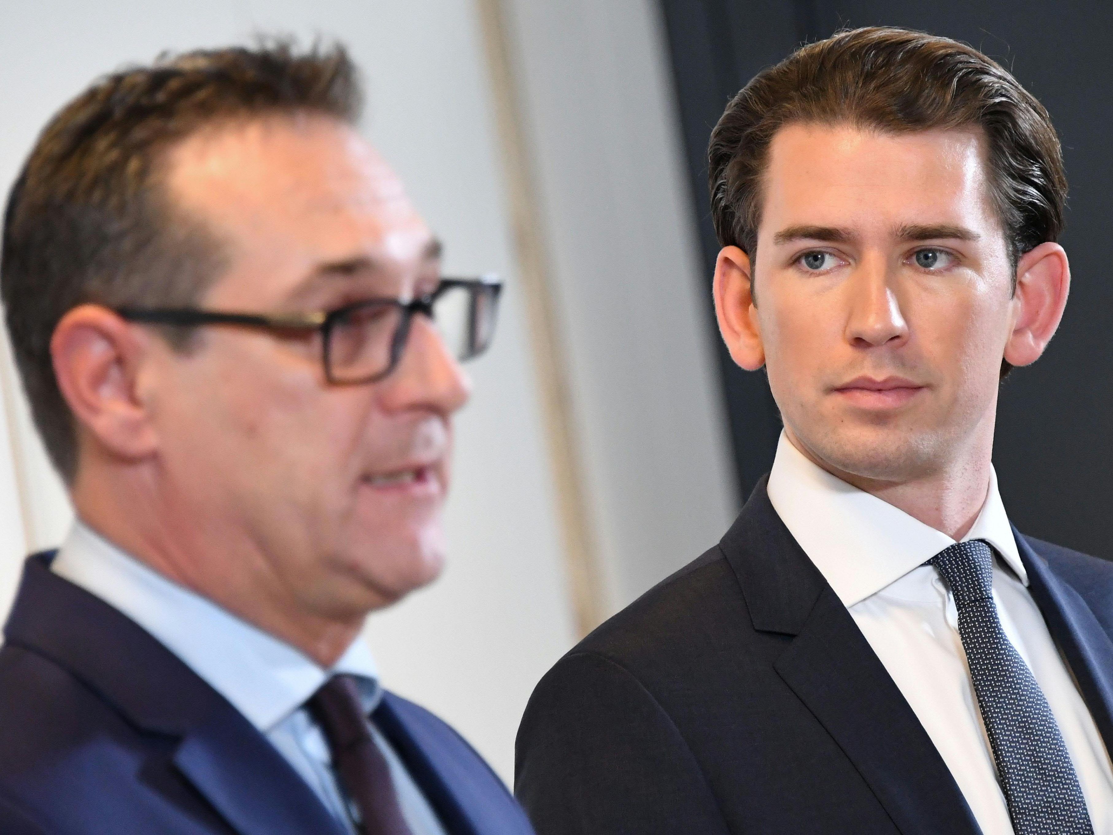 Am Freitag starten Sebastian Kurz und Heinz-Christian Strache in die voraussichtlich letzte Runde der Verhandlungen.