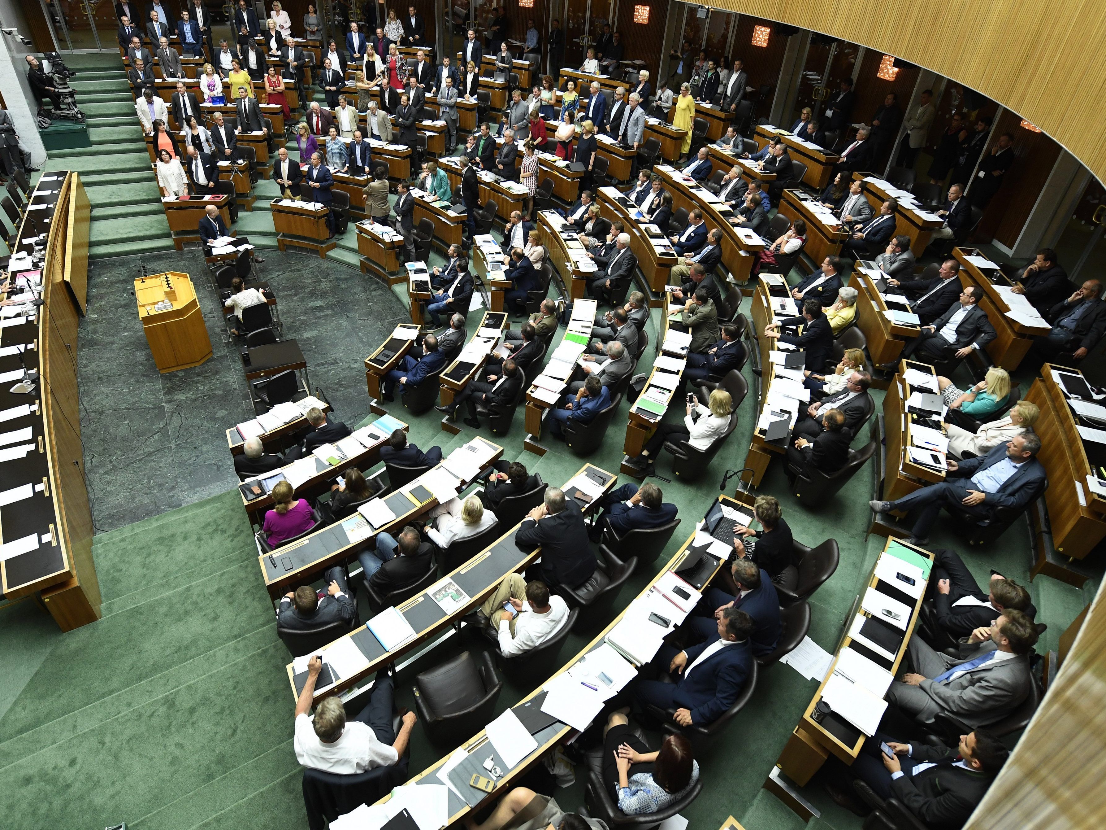 VOL.AT übeträgt die Nationalratssitzung.