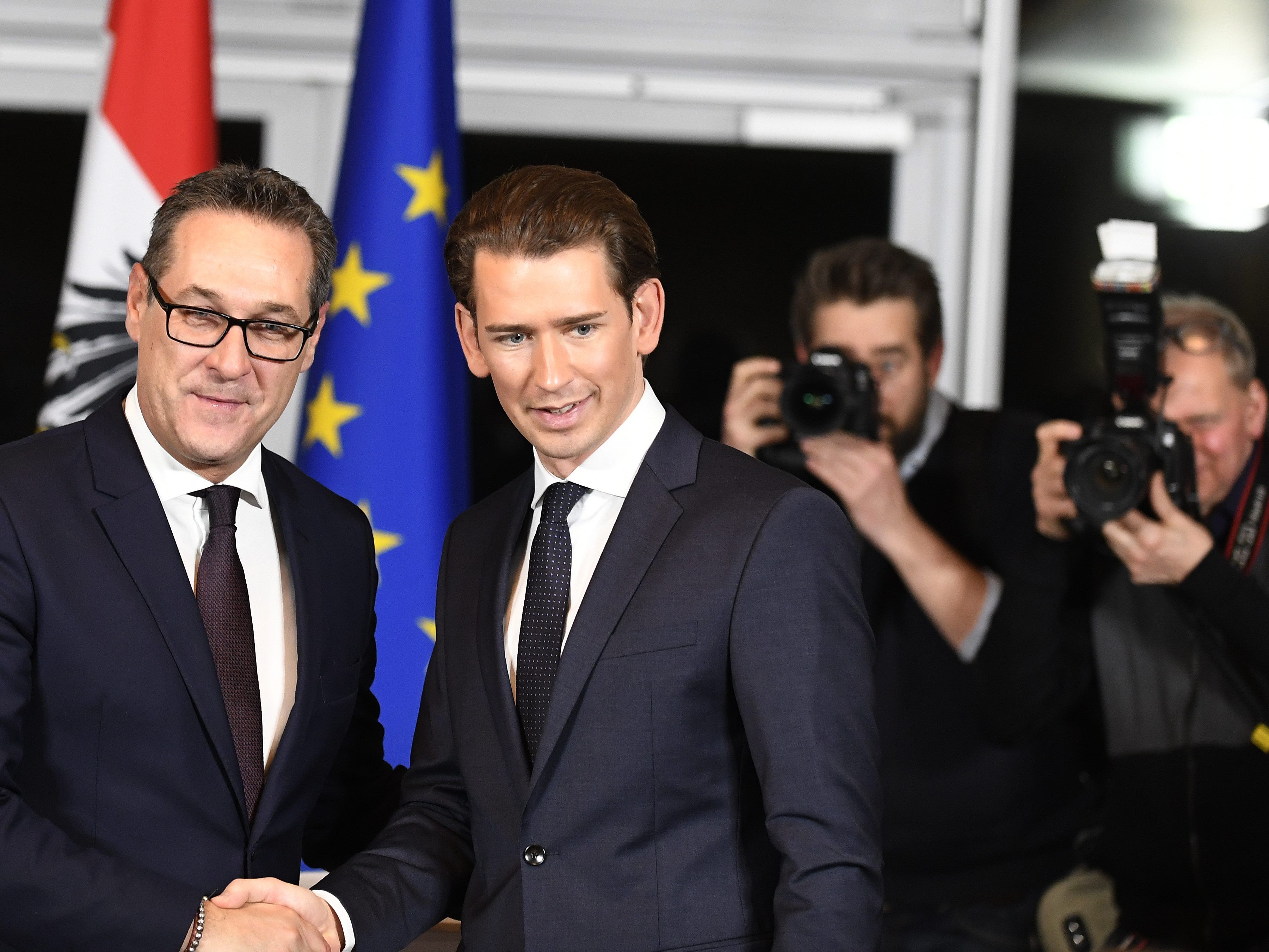 ÖVP und FPÖ haben am Samstag ihr Regierungsprogramm vorgestellt.