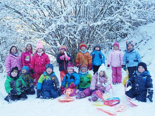 Advent im Waldkindergarten.