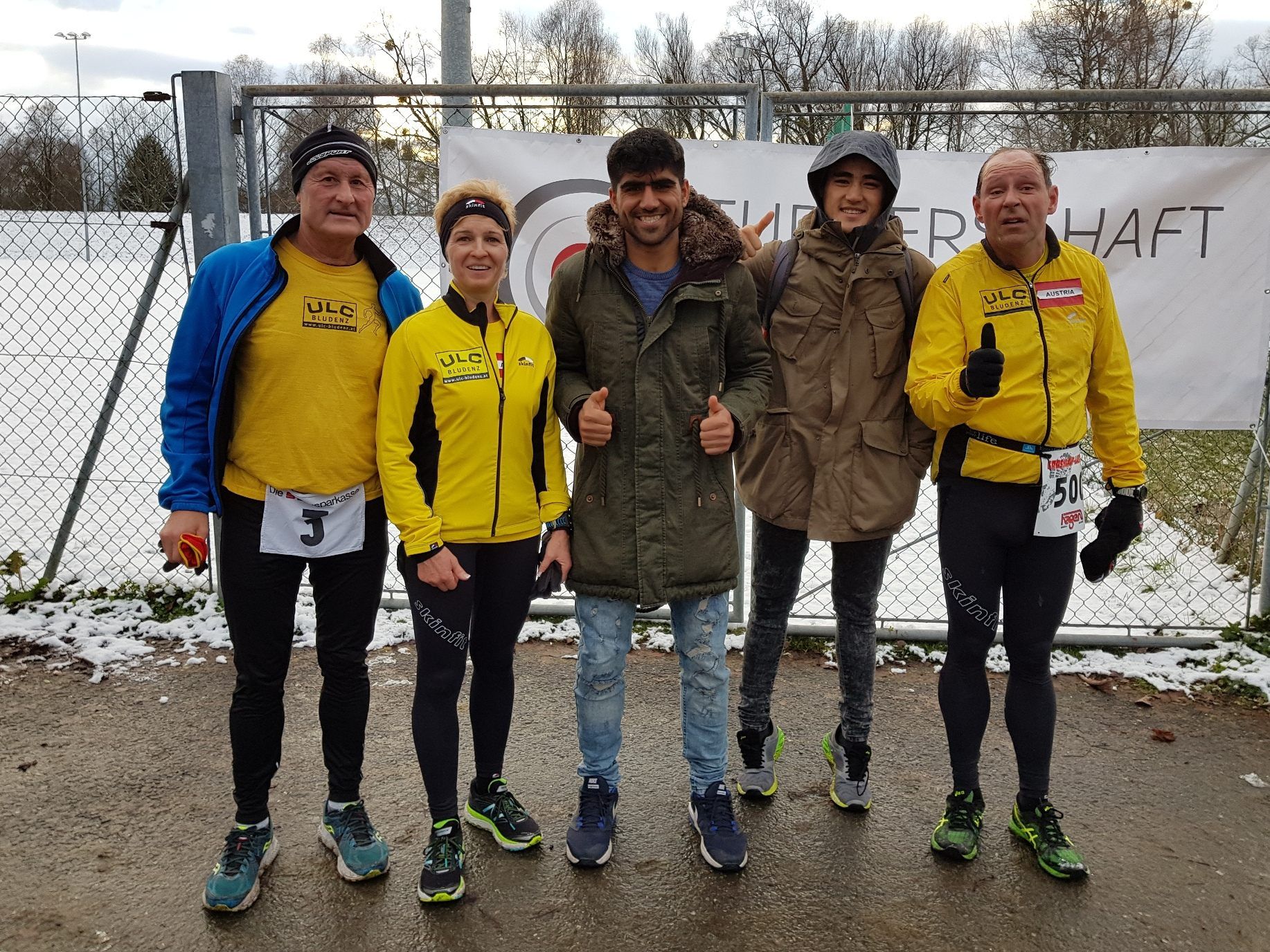 ULC Bludenz beim Crosslauf in Lustenau