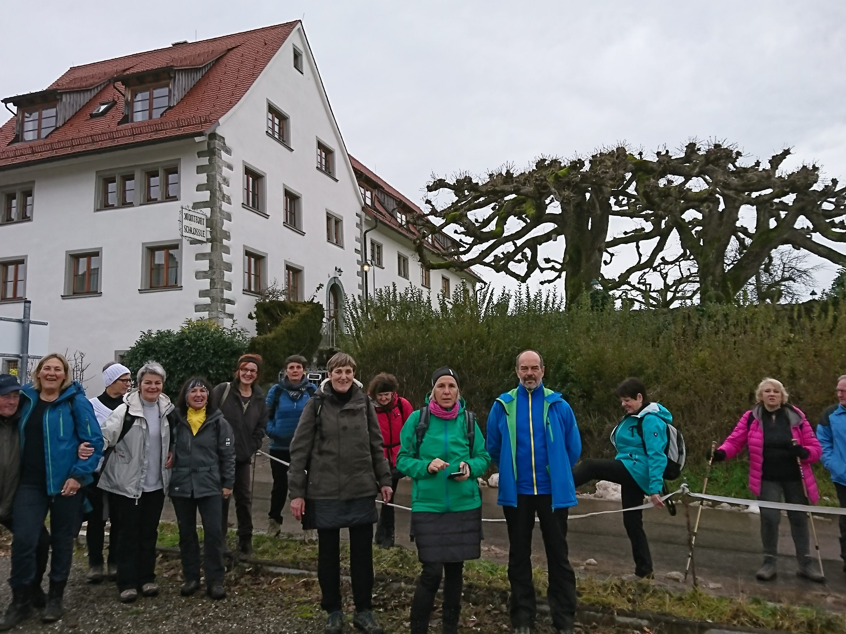 Wandergruppe des Radteam per pedales auf Lindaus Höhen Wandergruppe des Radteam per pedales auf Lindaus Höhen