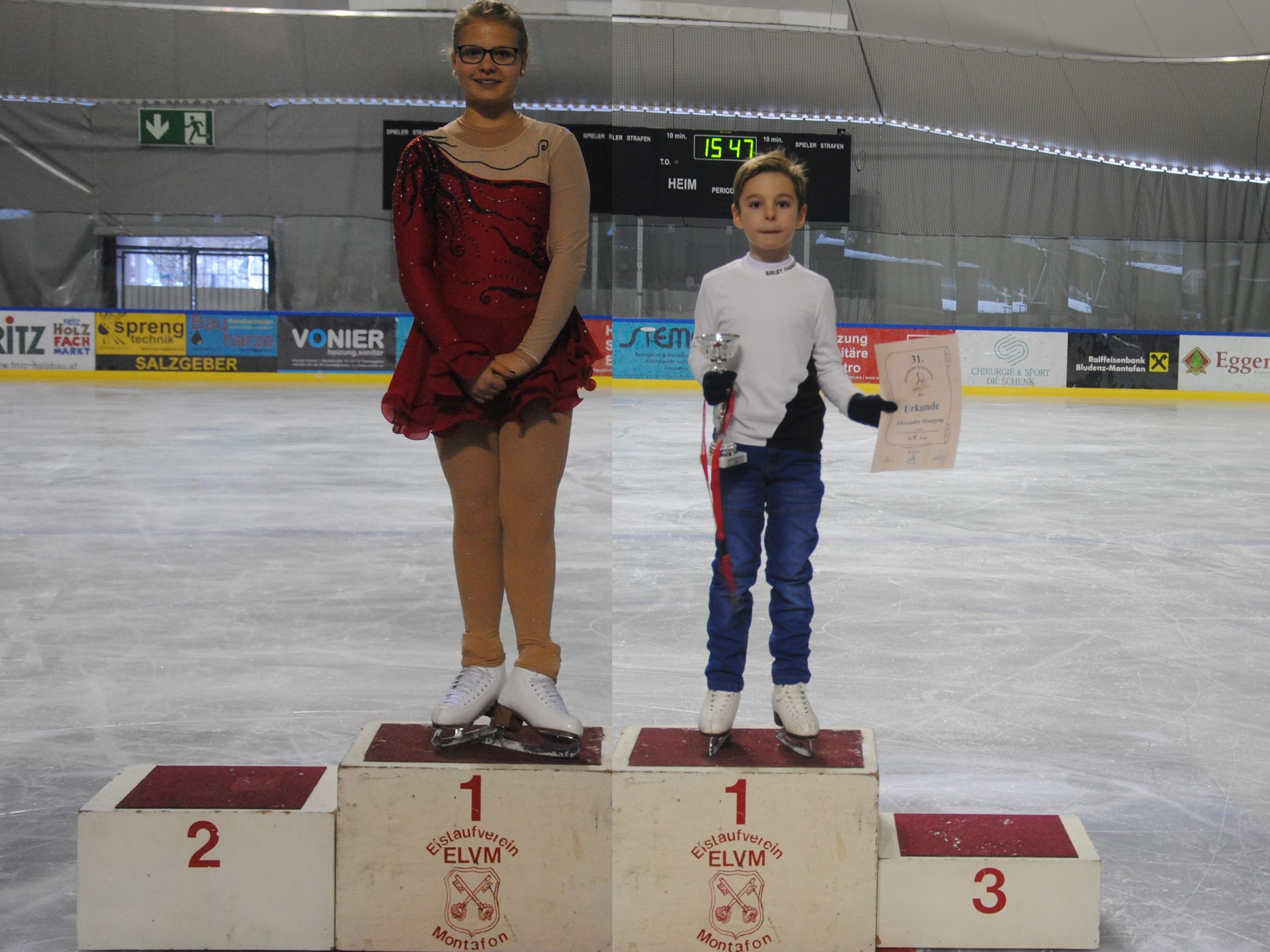 Fabienne Präg + Alexander Mangeng, Eislaufverein Montafon