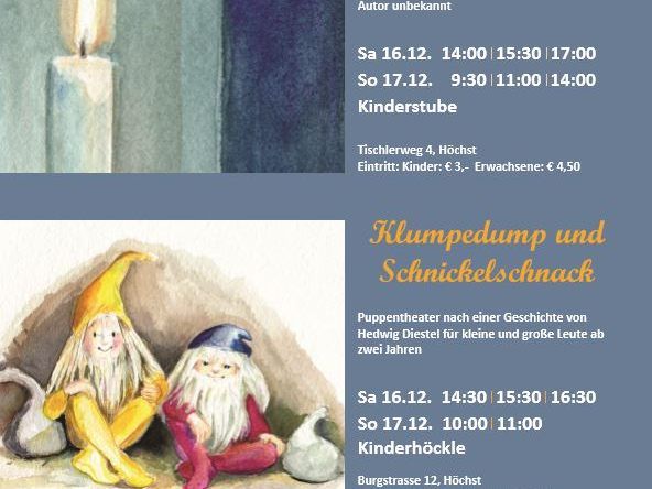 Der Verein Kinderstube lädt ein