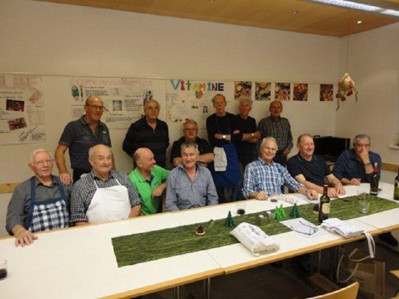 Beim PVÖ Schruns kochen die Männer auf!