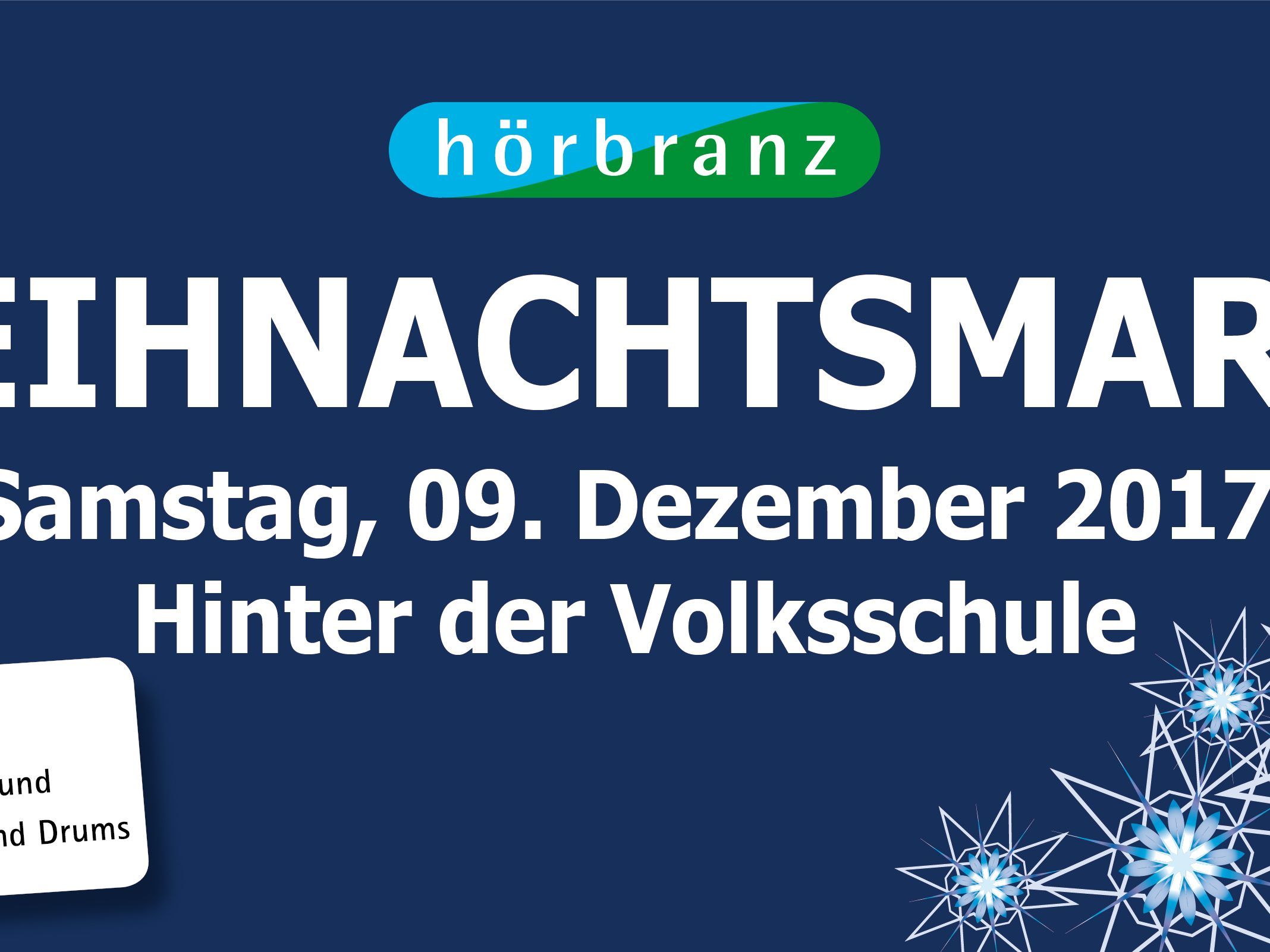 Ankündigung Hörbranzer Weihnachtsmarkt