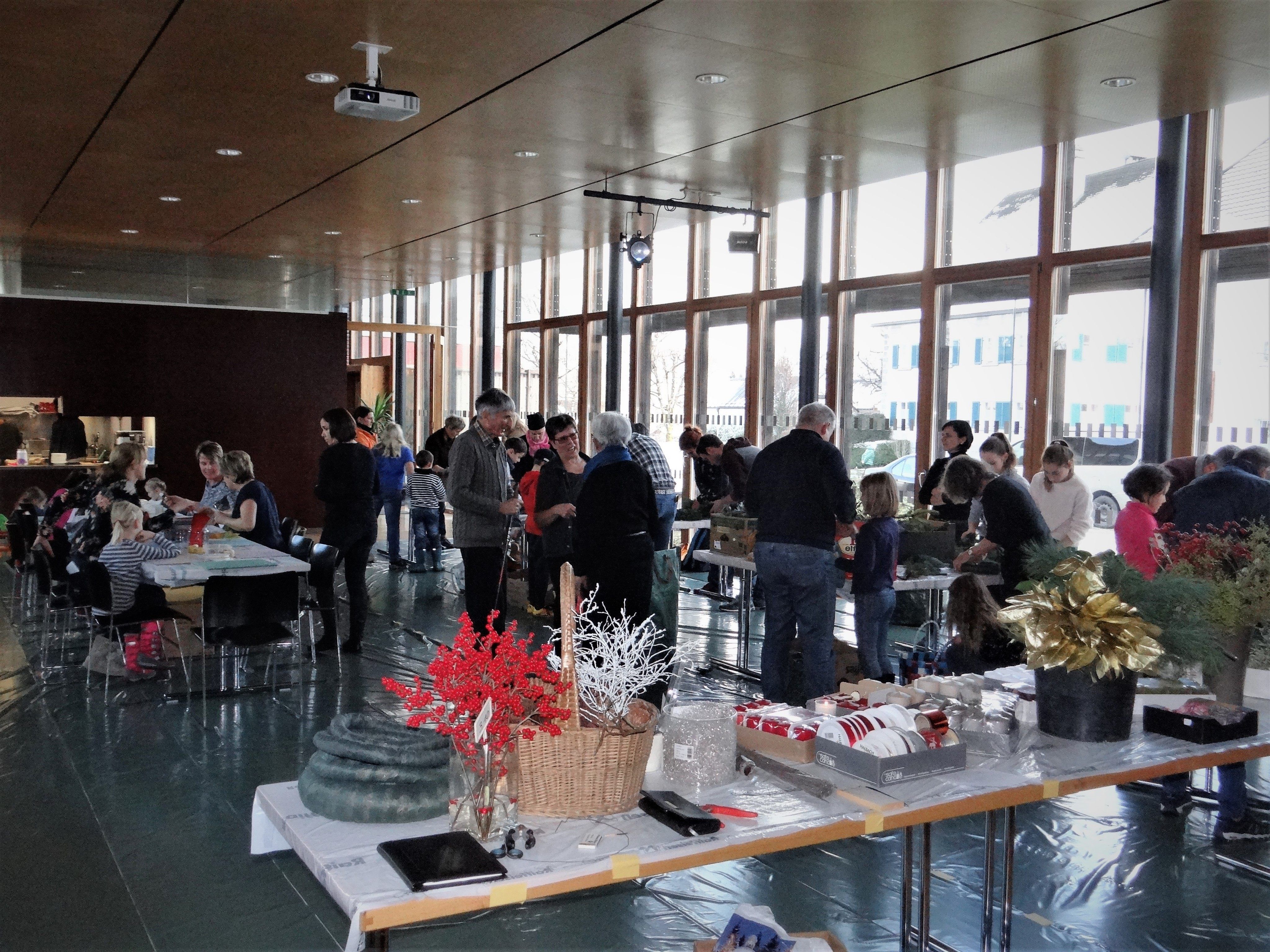 Im Pfarrsaal war einiges los… Im Pfarrsaal war einiges los…