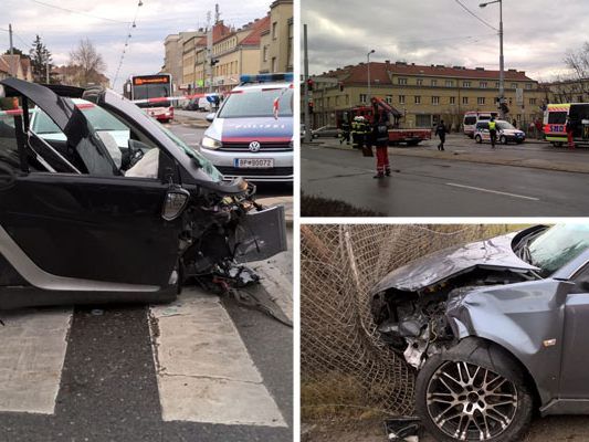 Der schwere Unfall ereignete sich in Wien-Favoriten. Der schwere Unfall ereignete sich in Wien-Favoriten.