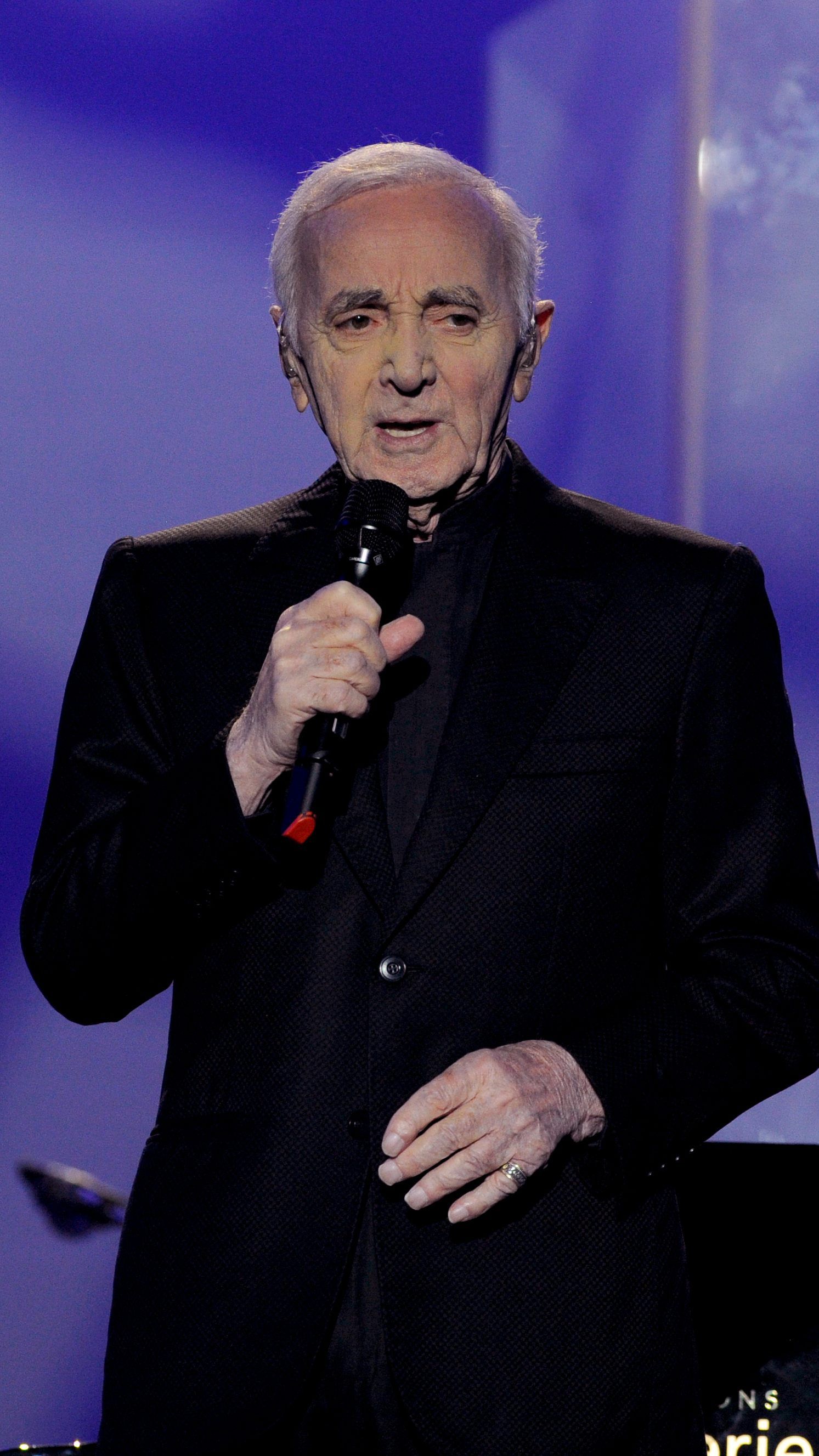 CHarles Aznavour begeisterte sein Wiener Publikum.